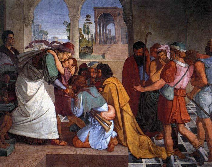 The Recognition of Joseph by his Brothers, CORNELIUS, Peter
